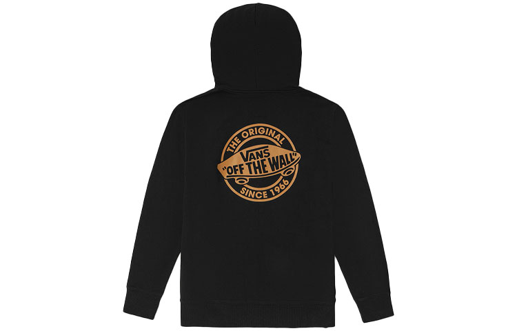 Vans Back Logo Graphic Pullover Hoodie Black (Unisex) VN0A5H6VBLK