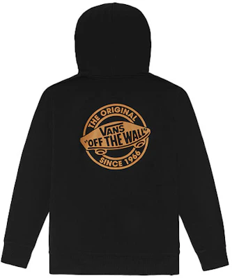 Vans 背面标志图案连帽衫 黑色(男女同款) VN0A5H6VBLK Buy Vans 背面标志图案连帽衫 黑色(男女同款) VN0A5H6VBLK