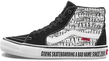 Vans Baker SK8-Hi Pro 'Black White' VN0A45JDV0B