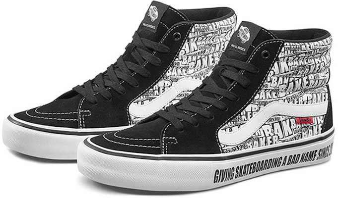 Vans SK8 HI Pro 高筒 滑板鞋 男女款 黑白塗鴉 Order Vans SK8 HI Pro 高筒 滑板鞋 男女款 黑白塗鴉
