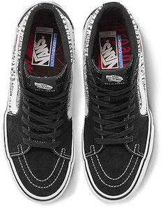 Vans Baker SK8-Hi Pro 'Hitam Putih' VN0A45JDV0B Lookbook Vans Baker SK8-Hi Pro 'Hitam Putih' VN0A45JDV0B