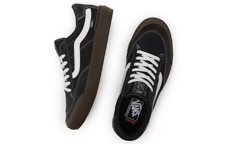 Shop Vans Berle Low Scarpe da Skate Unisex Nero Marrone VN0A5JIJACU