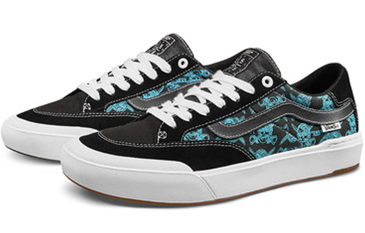 Order Vans Berle Pro 頭骨圖案 黑藍