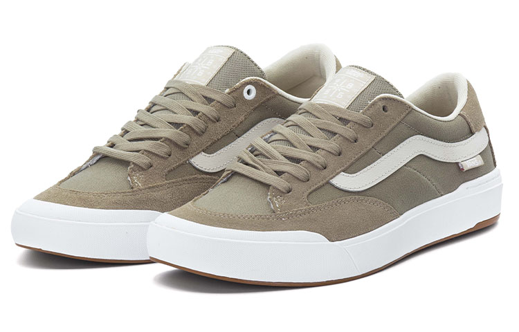 Lookbook Vans Berle Pro 低筒休閒滑板鞋 卡其灰色