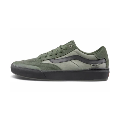 Vans Berle Pro Retro Low Tops Colorblock Casual Skateboarding Shoes Unisex Green