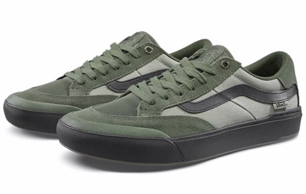Vans Berle Pro Retro Low Tops Colorblock Casual Skateboarding Shoes Unisex Green VN0A3WKXKCZ Order Vans Berle Pro Retro Low Tops Colorblock Casual Skateboarding Shoes Unisex Green VN0A3WKXKCZ