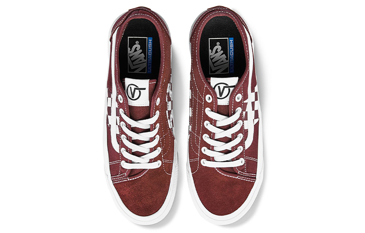 Shop Vans Bess Ni Bruin Rood ''Groen Wit'' VN0A4BTH1BE