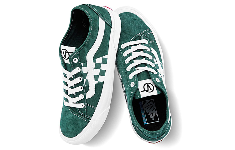 Shop Vans Bess Ni Green 'Brownred White' VN0A4BTH1BC