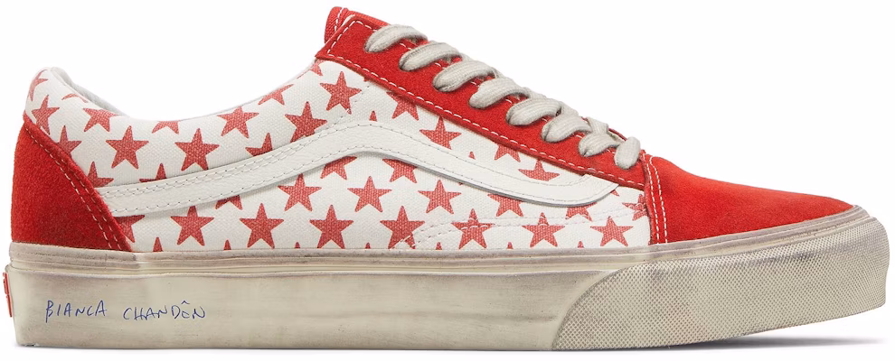 Vans Bianca Chandôn x Old Skool VLT LX 'Stressed Red' VN0A4BVFY521 Buy Vans Bianca Chandôn x Old Skool VLT LX 'Stressed Red' VN0A4BVFY521