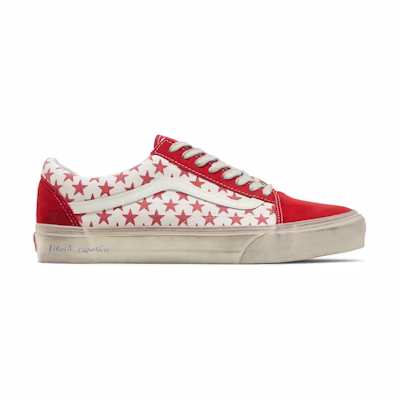 Vans Bianca Chandôn Old Skool VLT LX 'Stressed Red'