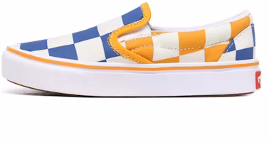 Vans Big Checker Comfycush Slip-On 'Yellow Blue' VN0A4UUBWIV Vans Big Checker Comfycush Slip-On 'Yellow Blue' VN0A4UUBWIV