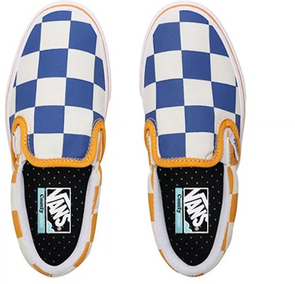 Vans Big Checker Comfycush Slip-On 'Yellow Blue' VN0A4U1SWIV Lookbook Vans Big Checker Comfycush Slip-On 'Yellow Blue' VN0A4U1SWIV