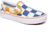 Shop Vans Big Checker Comfycush Slip-On 'Kuning Biru' VN0A4U1SWIV