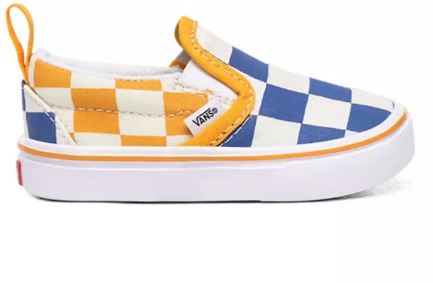 Vans Big Checker Comfycush Slip-On V 'Blue Yellow' VN0A4U37WIV Order Vans Big Checker Comfycush Slip-On V 'Blue Yellow' VN0A4U37WIV