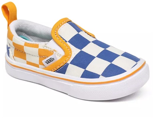 Vans Big Checker Comfycush Slip-On V 'Blue Yellow' VN0A4U37WIV Shop Vans Big Checker Comfycush Slip-On V 'Blue Yellow' VN0A4U37WIV