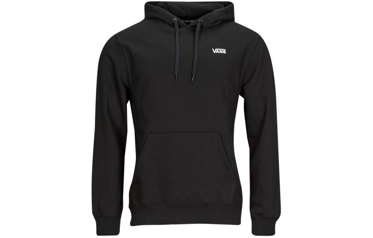 Vans Black Alphabet Print Logo Hoodie VN0A7YDVBLK
