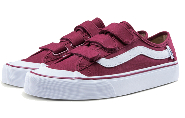 Shop Vans Black Ball V ''Tibetaans Rood'' VN0A3QY1O3V