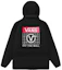 Buy Vans 黑色印花Logo防風保暖連帽外套 VN0A4BPBBLK