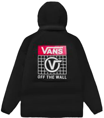 Vans 黑色印花Logo防風保暖連帽外套 VN0A4BPBBLK Order Vans 黑色印花Logo防風保暖連帽外套 VN0A4BPBBLK