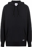 Vans Black Pullover Hoodie with Solid Color Logo Embroidery VN0A5E1OBLK Vans Black Pullover Hoodie with Solid Color Logo Embroidery VN0A5E1OBLK