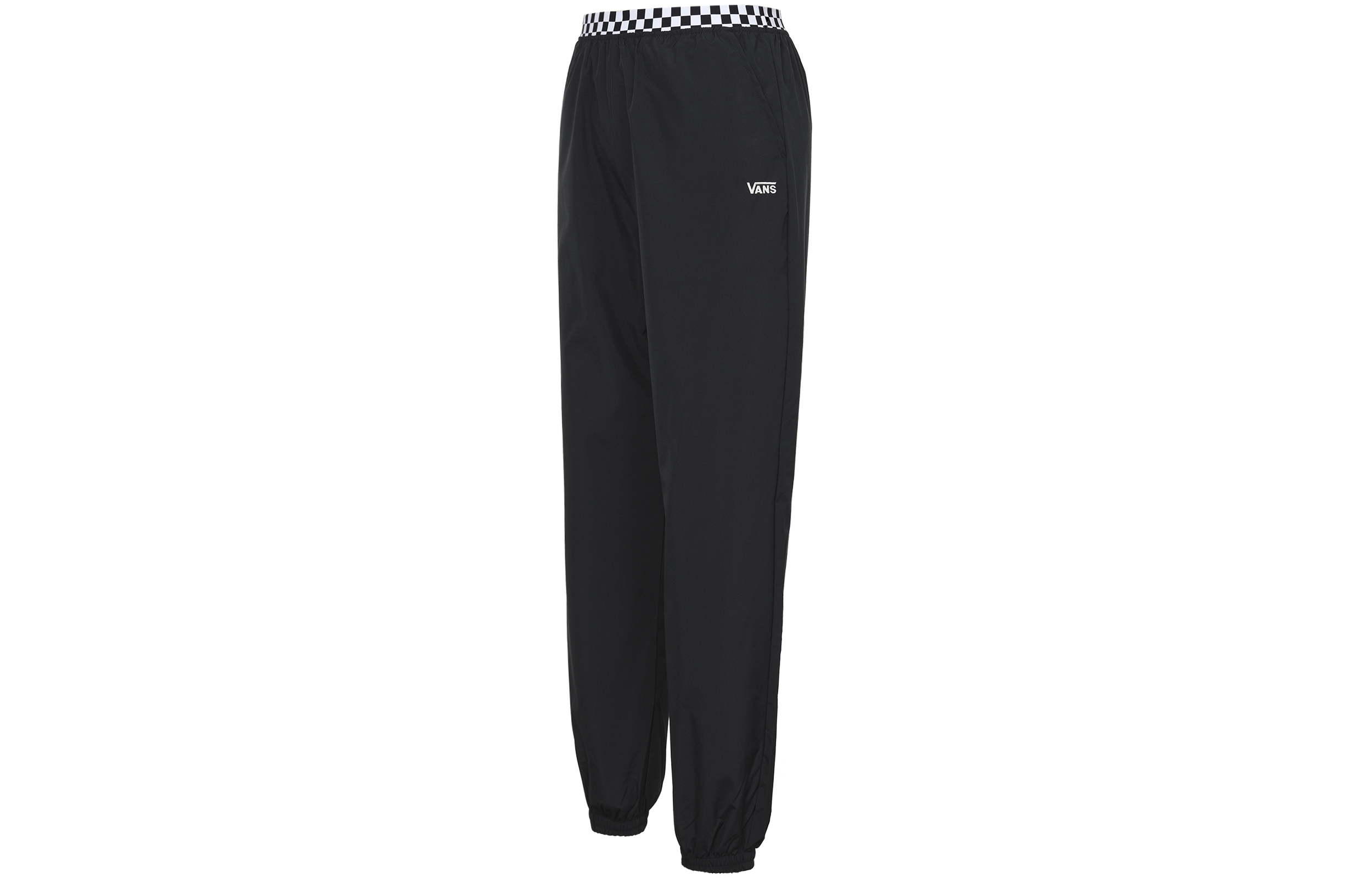 Vans Black Retro Jogger Pants Unisex Casual Style. VN0A5JHKBLK
