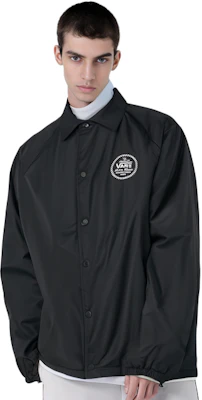 Vans 黑色素面長袖寬鬆版型有領夾克 VN0A5KEYBLK Cheap Vans 黑色素面長袖寬鬆版型有領夾克 VN0A5KEYBLK