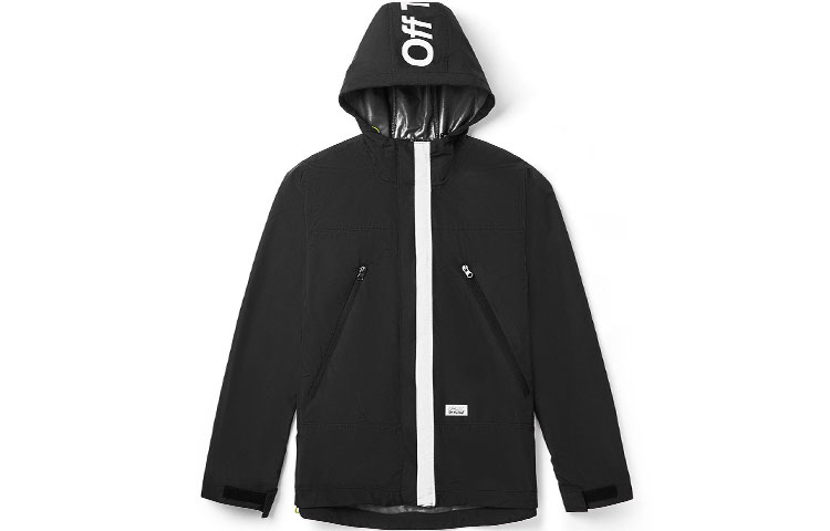 Vans Black Windbreaker Casual Sports Jacket VN0A4ML9BLK