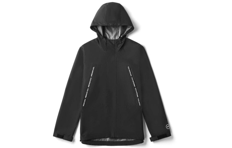 Vans Black Windbreaker Hoodie Jacket VN0A489MBLK