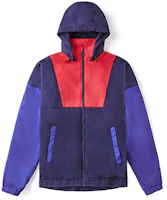 Vans Blue Purple Hooded Jacket with Stripe Design - Unisex Style VN0A4MLA4NH Vans Blue Purple Hooded Jacket with Stripe Design - Unisex Style VN0A4MLA4NH