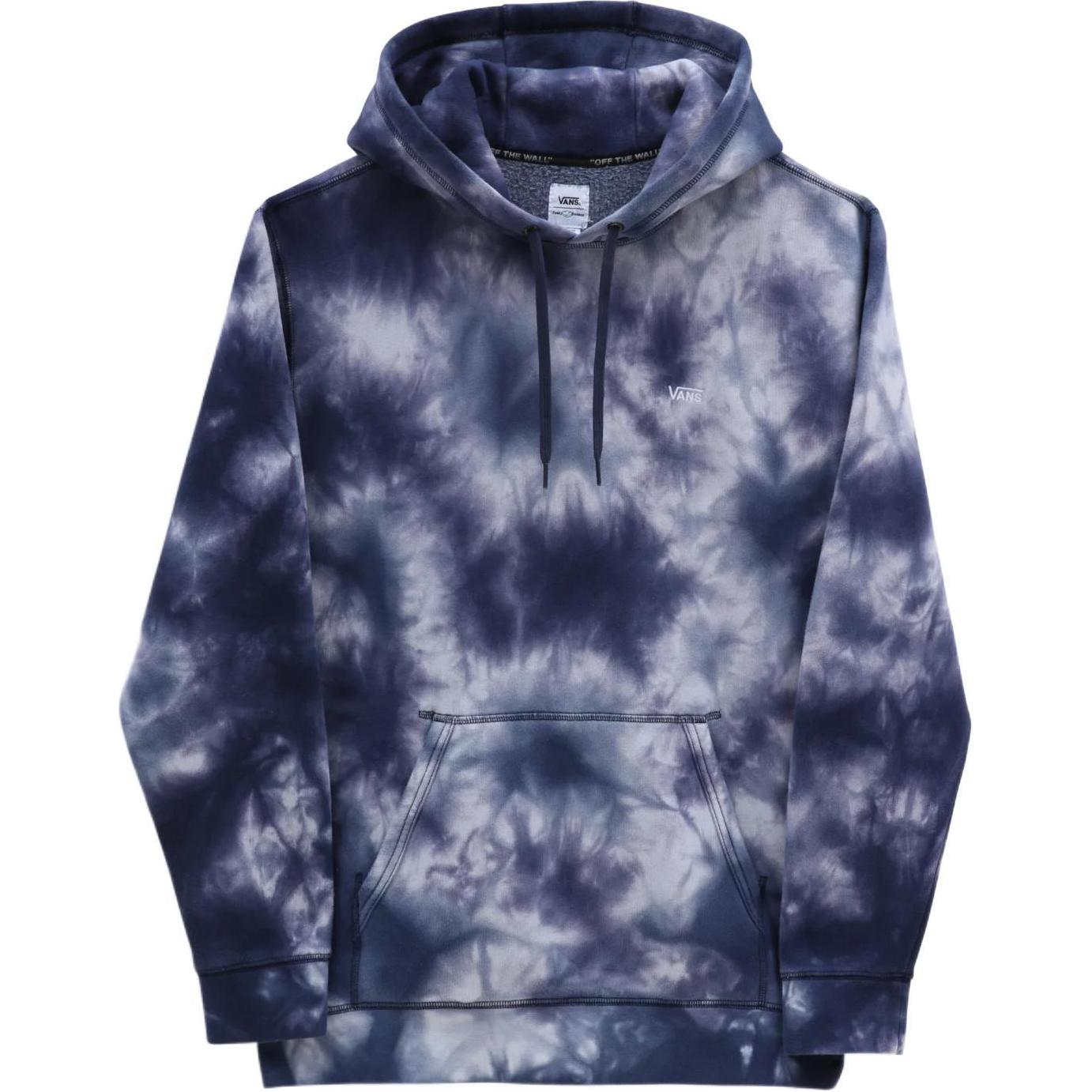 Vans Blue Tie-Dye Print Pullover Hoodie VN0A7YCDTNN