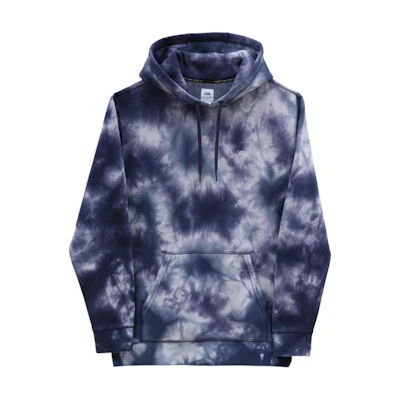 Vans Blue Tie-Dye Print Pullover Hoodie VN0A7YCDTNN