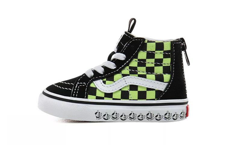 Buy Vans BMX Sk8-Hi Zip 黒/シャープグリーン VN0A4BV1V3W