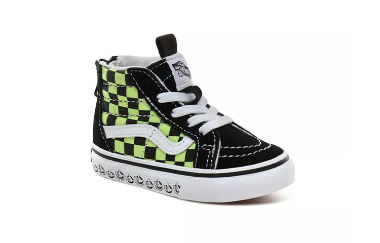 Lookbook Vans BMX Sk8-Hi 拉鍊 '黑銳綠' VN0A4BV1V3W