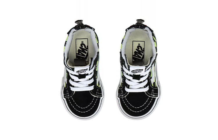 Shop Vans BMX Sk8-Hi 拉鍊 '黑銳綠' VN0A4BV1V3W