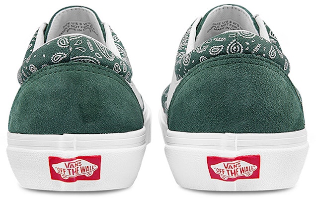 バンズ ボールド ニ 「バンダナ」 - ジャングルグリーン (Vans Borudo Ni "Bandana" - Janguru Gurīn) VN0A5DYA8GR Shop バンズ ボールド ニ 「バンダナ」 - ジャングルグリーン (Vans Borudo Ni "Bandana" - Janguru Gurīn) VN0A5DYA8GR