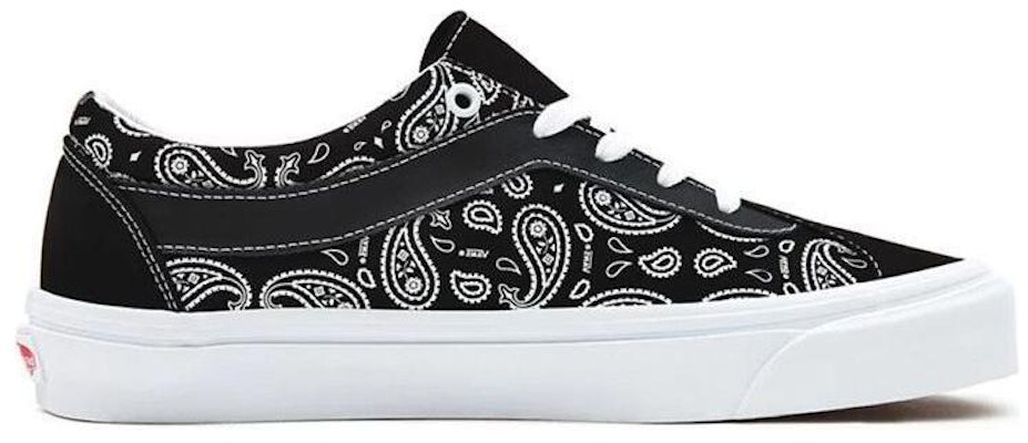 Vans Bold Ni '佩斯利 - 黑色' VN0A3WLP42L Order Vans Bold Ni '佩斯利 - 黑色' VN0A3WLP42L