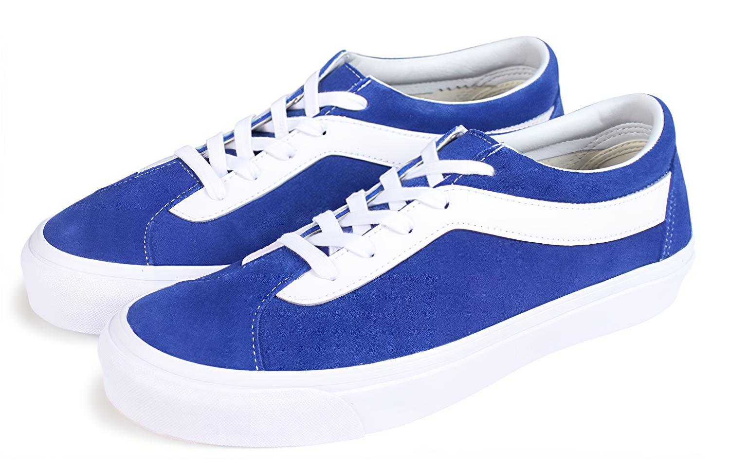 Lookbook Vans Bold Ni 'True Blue' Sneaker Biru Asli VN0A3WLPULD