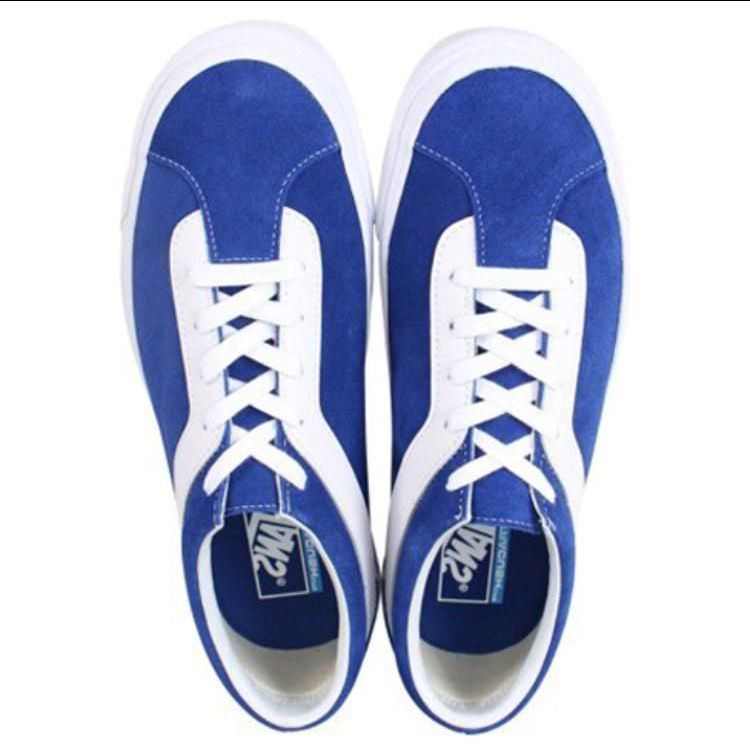 Purchase Vans Bold Ni 'True Blue' Sneaker Biru Asli VN0A3WLPULD