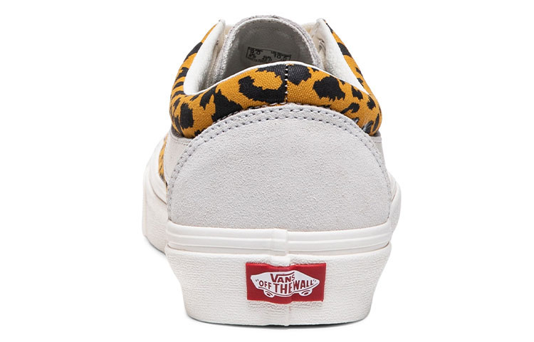 Vans Bold Ni Leopard Shoes 'White Yellow Black' 圖 3