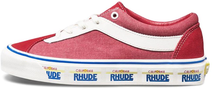RHUDE x Vans Bold Ni 低筒 滑板鞋 男女皆宜 紅色 Buy RHUDE x Vans Bold Ni 低筒 滑板鞋 男女皆宜 紅色