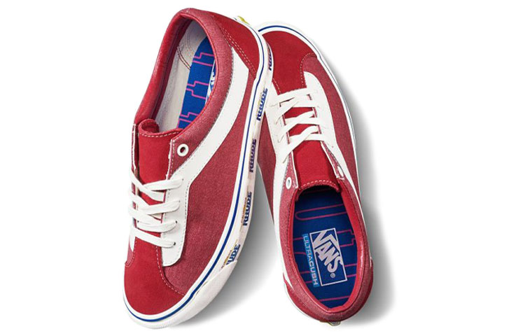 Shop Vans ボールド Ni ルード レッド (Vans Bōrudo Ni Rūdo Reddo) VN0A3WLPTHE