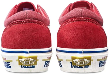 RHUDE x Vans Bold Ni 低筒 滑板鞋 男女皆宜 紅色 Purchase RHUDE x Vans Bold Ni 低筒 滑板鞋 男女皆宜 紅色