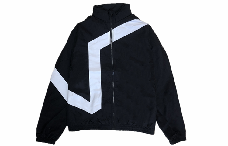 Vans Breathable Knit Hooded Training Jacket for Running & Casual Wear VN0A4UR8BLK
