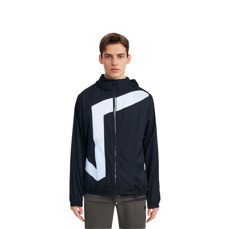 Purchase Vans 透氣針織連帽訓練外套 適合跑步與休閒穿搭 VN0A4UR8BLK