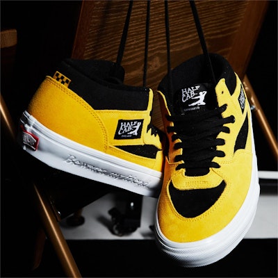 Vans Bruce Lee x Half Cab 'Kuning Hitam' VN0A5FCDY23(S-BOX) 3