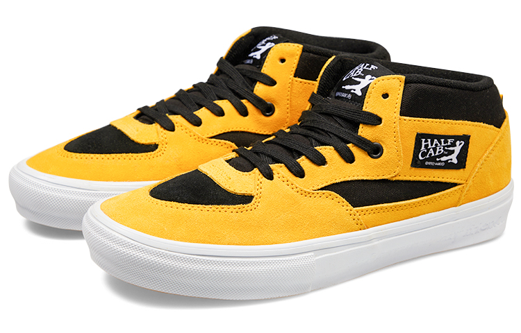 Shop Vans Bruce Lee x Half Cab 'Amarillo Negro' VN0A5FCDY23(S-BOX)