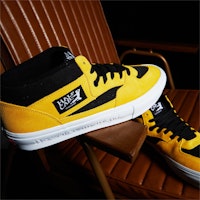Vans Bruce Lee x Half Cab 'Kuning Hitam' VN0A5FCDY23(S-BOX) Cheap Vans Bruce Lee x Half Cab 'Kuning Hitam' VN0A5FCDY23(S-BOX)