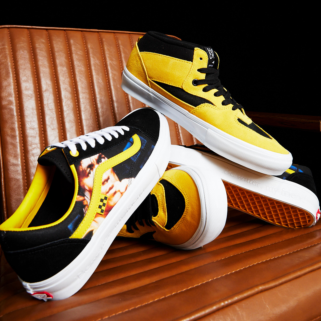 Vans Bruce Lee Old Skool 'Yellow Black' 圖 11