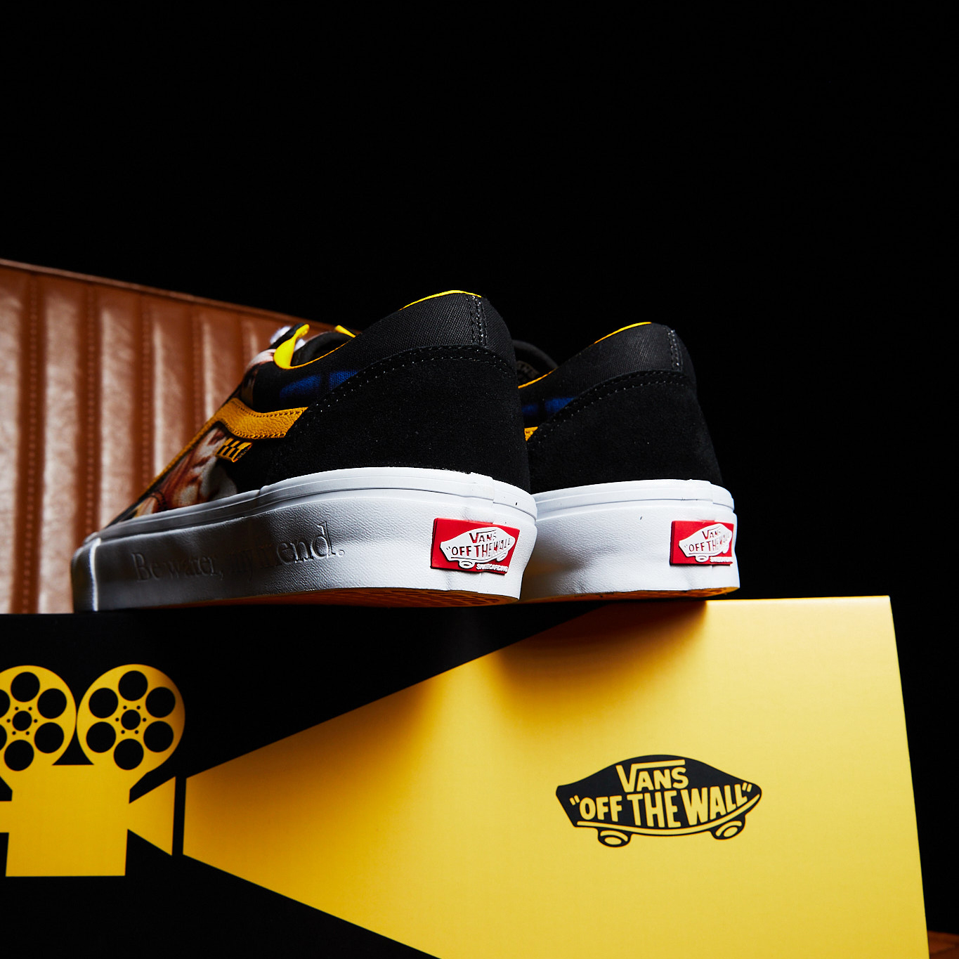 Vans Bruce Lee Old Skool 'Yellow Black' 圖 9