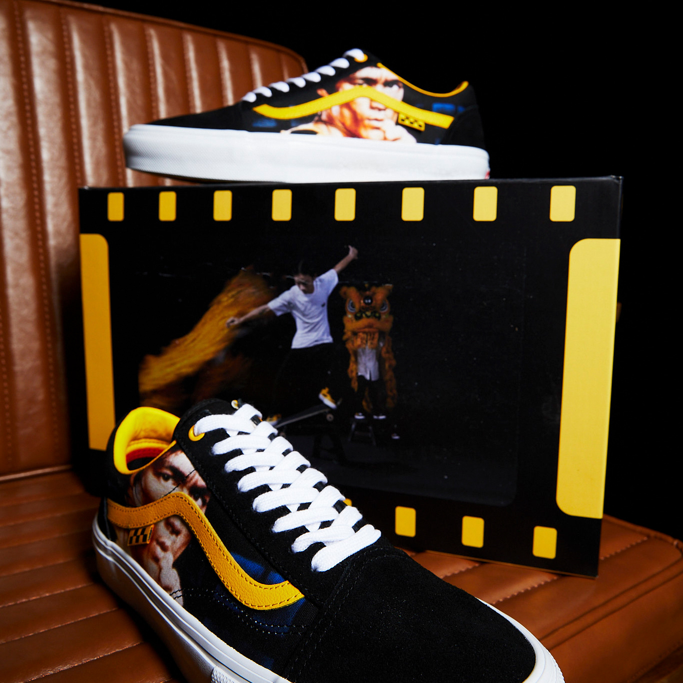 Vans Bruce Lee Old Skool 'Yellow Black' 圖 10